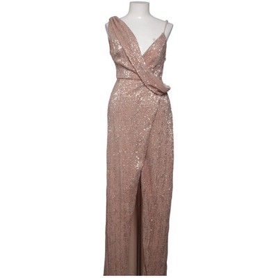 Bella Barnett, Abendkleid, Größe: S, Beige/Gold, Polyester, Damen #dDe