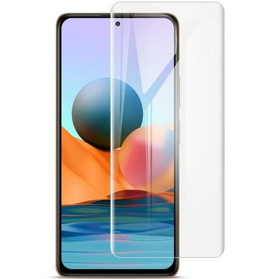IMAK Curved Hydrogel Folie 2 Stück für Xiaomi Redmi Note 10 Pro Display