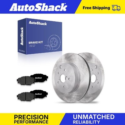 Rear Brake Rotors Premium Ceramic Pads for 2015-2019 Subaru WRX