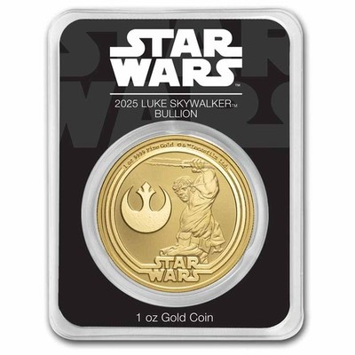 その他 Luke Skywalker special collection coin 2025 Niue 1 oz Gold $250 Star Wars: Luke Skywalker Bullion Coin | eBay