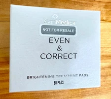 Skin Medica Even & Correct Brightening Treatment 60 Pads -New In Box Unopened
