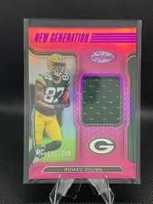 2022 Certified Romeo Doubs NGJ-RD Pink New Generation Rookie Relic /299 RC
