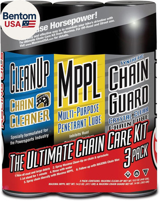Syn Chain Guard Ultimate Chain Care Combo Kit 3-Pack Aerosol