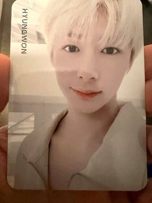 MONSTA X Hyungwon Fotokarte 