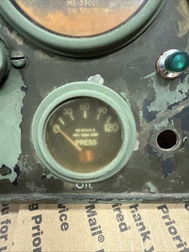 Military Instrument Panel Military Truck Complete Instrument Panel Cluster Gauge M35A2 M35 Used ...