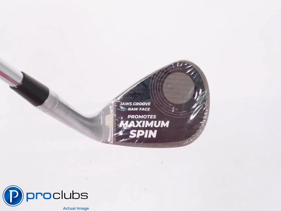 New! Left Handed Callaway Jaws Full Toe (10*) 60* Wedge Elevate X-Flex - 447633 - Image 2 of 4