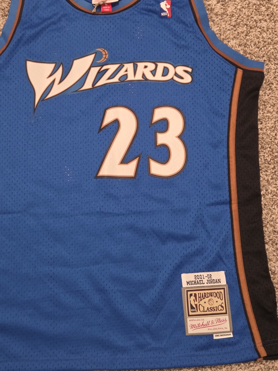 Michael Jordan #23 Washington Wizards Mitchell & Ness Jersey Mens