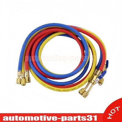 NEW For 29986 Plus II 72'' HVAC Charging Hose Set 1/4'' (3-Pack) US