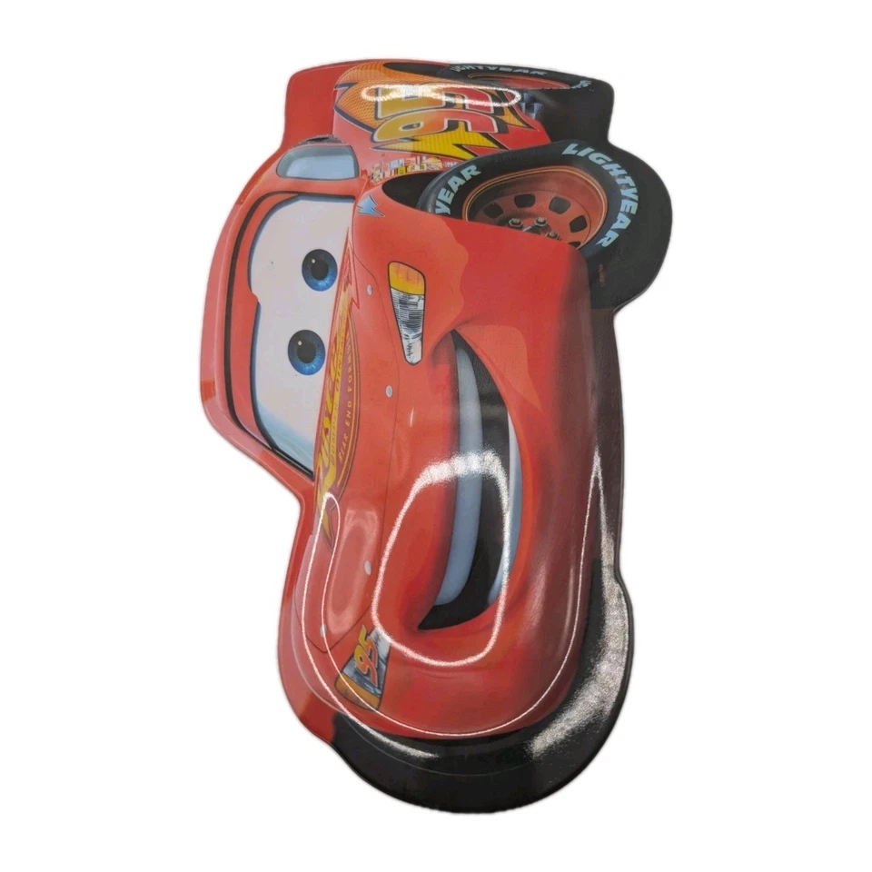 Disney Cars Lightning McQueen Zak! Plato de plástico Designs 12′′ rojo cena para niños  Foto 3 de 4