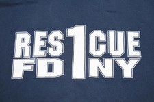 Fire Department New York FDNY Rescue 1 EMS Fire Fighter Shirt - 2XL