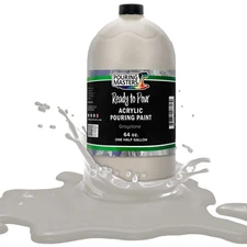 Pouring Masters Graystone 64-Ounce Bottle Water-Based Acrylic Pouring Paint