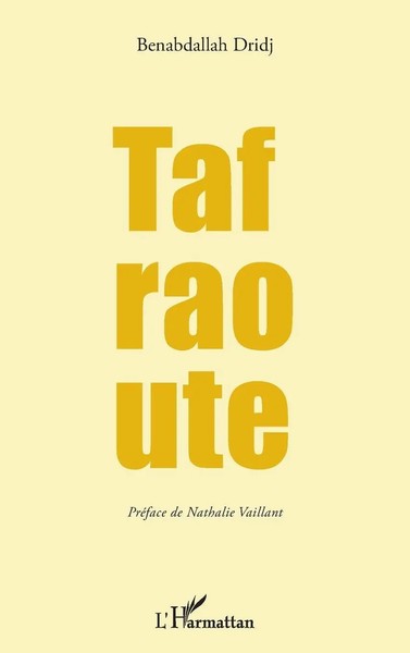 Tafraoute Benabdallah Dridj Taschenbuch FranzöSisch 2022 Editions L'Harmattan-image