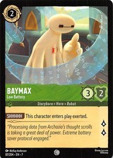 Baymax Low Battery 87/204 Archazia's Island Disney Lorcana 008990