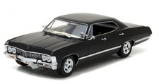 GreenLight 1:24 1967 Chevro&let Impala Sport Sedan - Tuxedo Black 84035 [Ship...