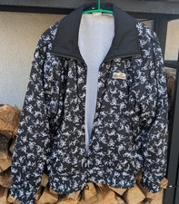 stylischer Vintage Blouson schwarz/weiß Gr. 6 (ca. 40) Ellesse