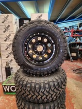 Ford Ranger Wheels & Tyres 18" Wheels & MT CF3000 tyres x 4 Faux Beadlock Style
