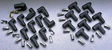 Taylor Cable 46051 Boot/Terminal Kit - Distributor/Coil - 8-10.4 mm - Black -