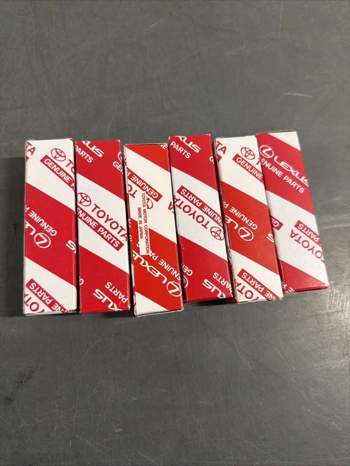 2011-16 Toyota Sienna  IRIDIUM SPARK PLUG X6 GENUINE OEM PART 90919-01247