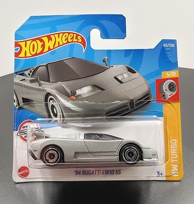 Hot Wheels '94 Bugatti EB110 SS 65/250 HW Turbo 2022 Mattel 1:64 Ovp Neu