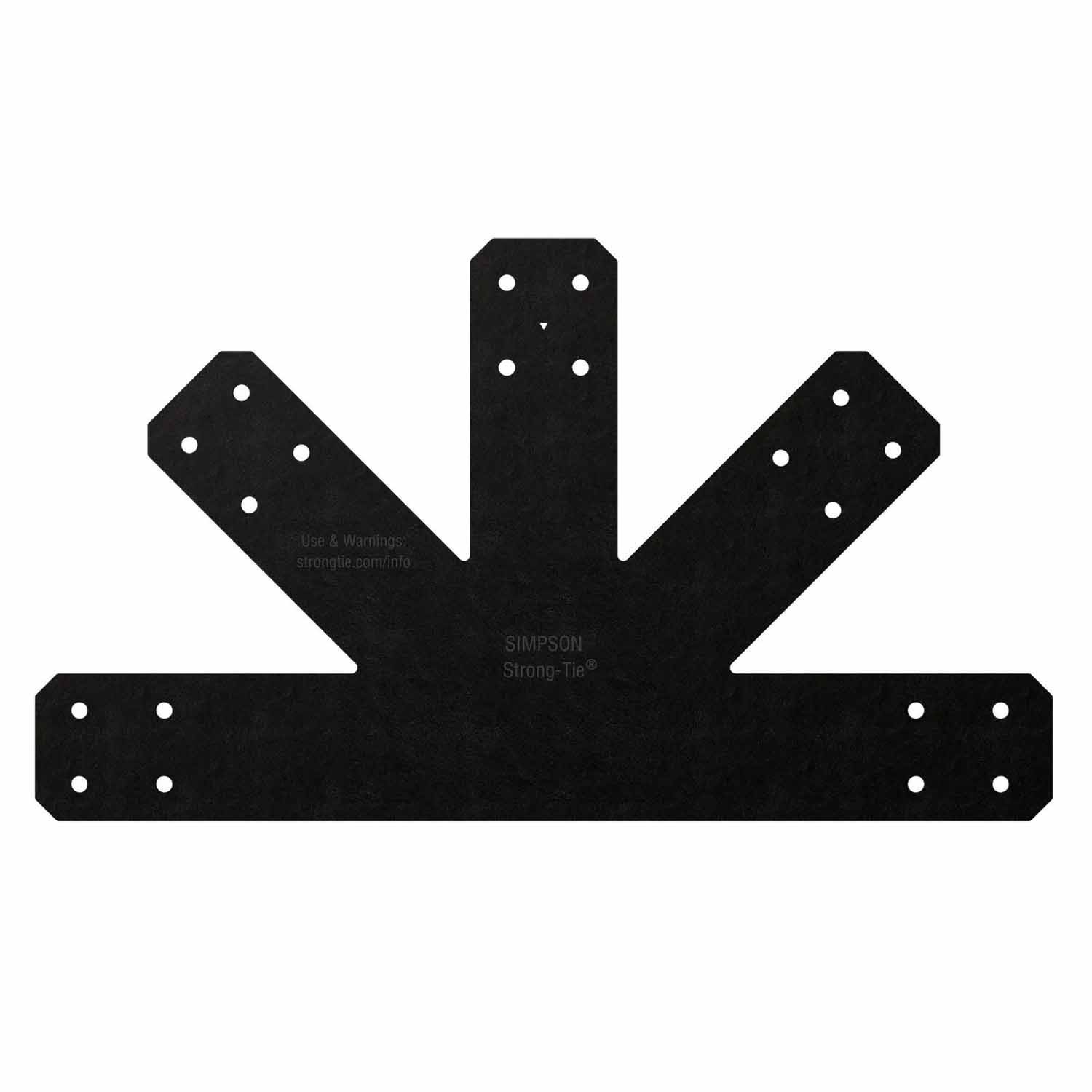 Simpson APVGP1212 Outdoor Accents Avant 12:12 Pitch Gable Plate