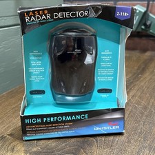 Whistler Laser Radar Detector Z-11R High Performance Advanced Alert System