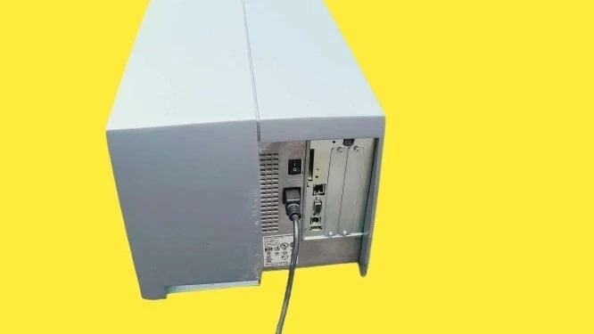 🔥UNTESTED BUT POWERS ON🔥 INTERMEC PM4i THERMAL BARCODE LABEL PRINTER USB A07^ - Image 3 of 4