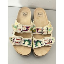 Dirty Laundry Crochet Platform Sandals Womens...