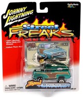 1:64 Johnny Lightning '55 Ford Panel Delivery Green Metallic Street Freaks
