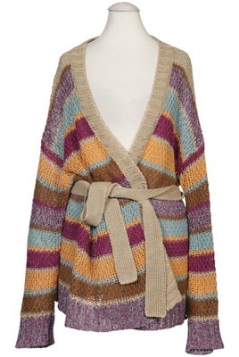 WEEKEND Max Mara Strickjacke Damen Cardigan Jacke Gr. XL Mehrfarbig #c7kgmyy