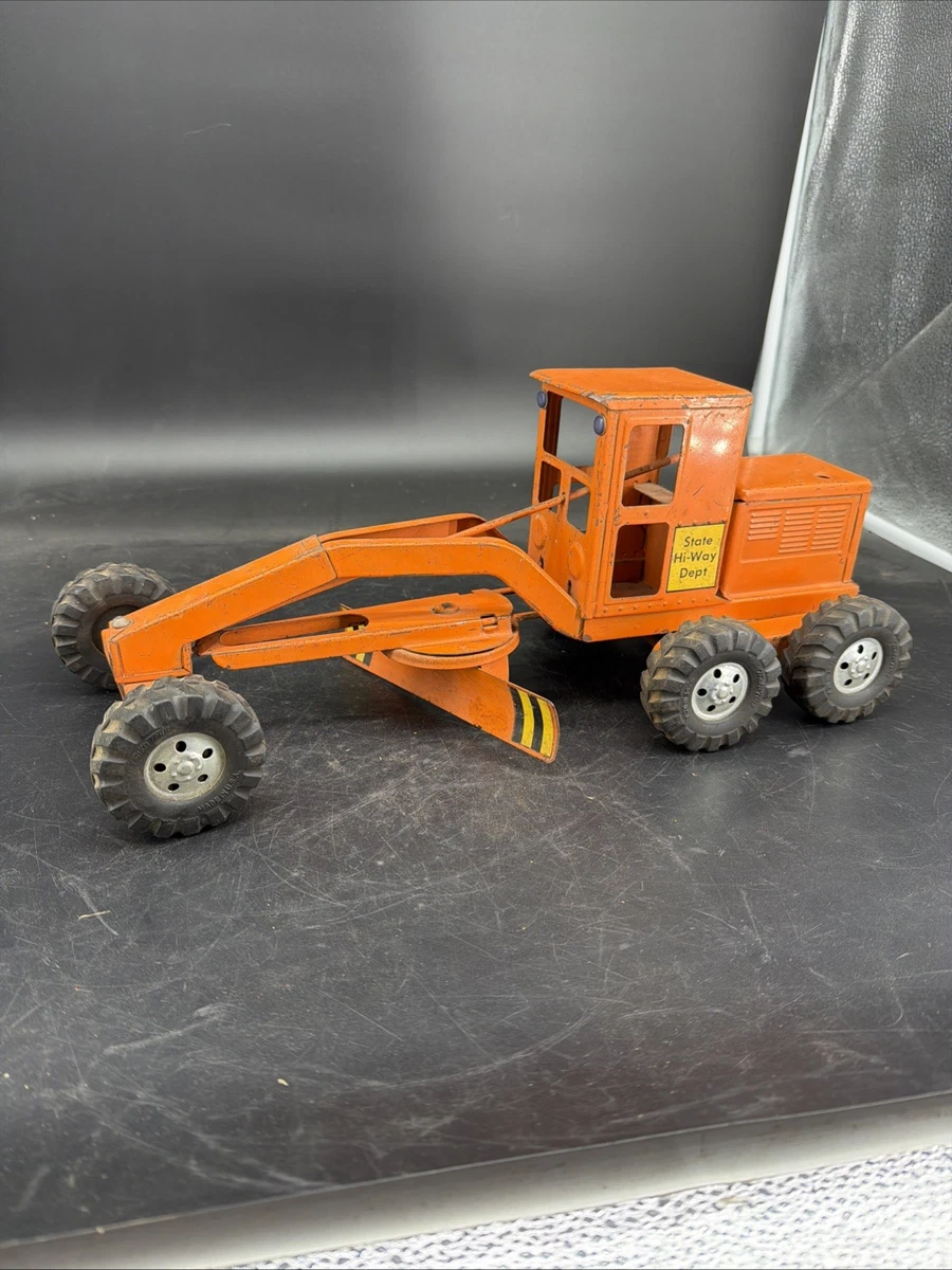 Tonka Orange Diecast Road Graders for sale | eBay