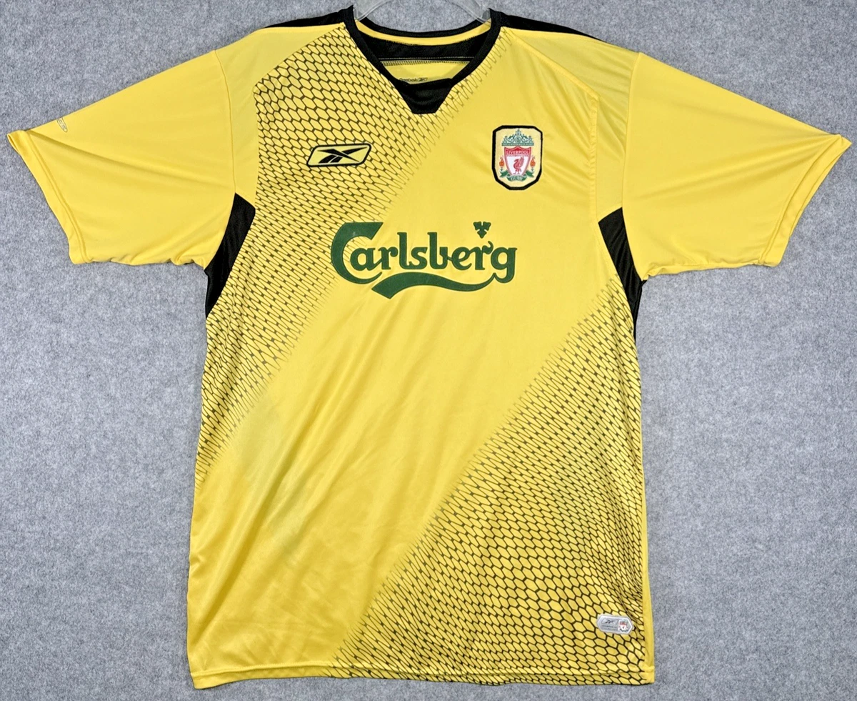 Reebok Liverpool Yellow International Club Soccer Fan Apparel and
