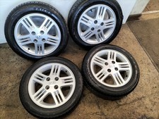2009 HYUNDAI i10 SET OF 4 ALLOY WHEELS 165/65R14 & TYRES 52910-0X210