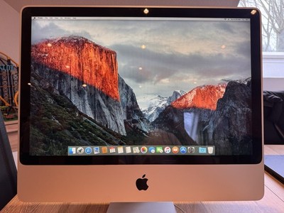 Apple iMac 24  A1225   6GB RAM   640GB HDD   macOS El Capitan   Top Zustand