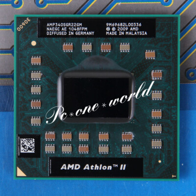 100% OK AMP340SGR22GM   Athlon II P340 2.2 GHz CPU Processor #T6