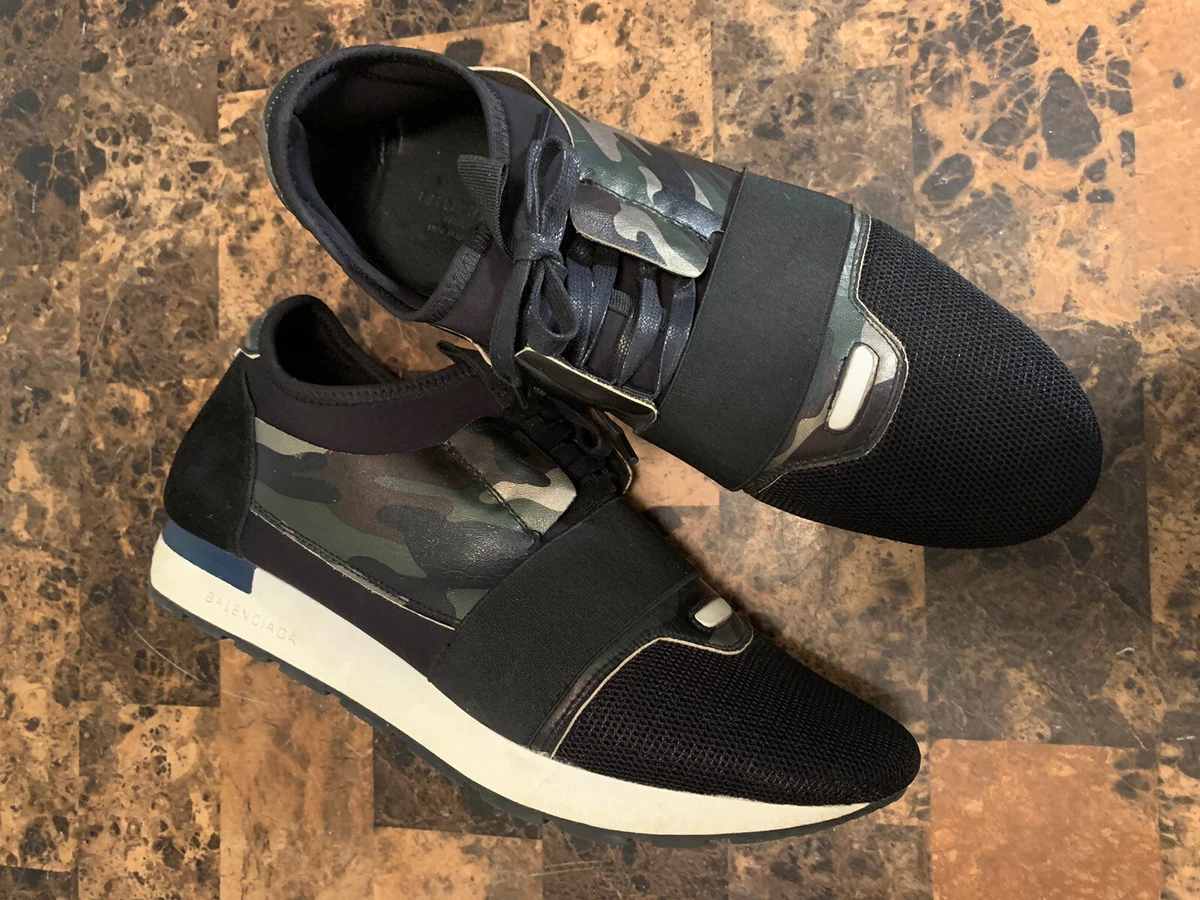 Balenciaga, Elastic high-top trainers - Unique Designer Pieces