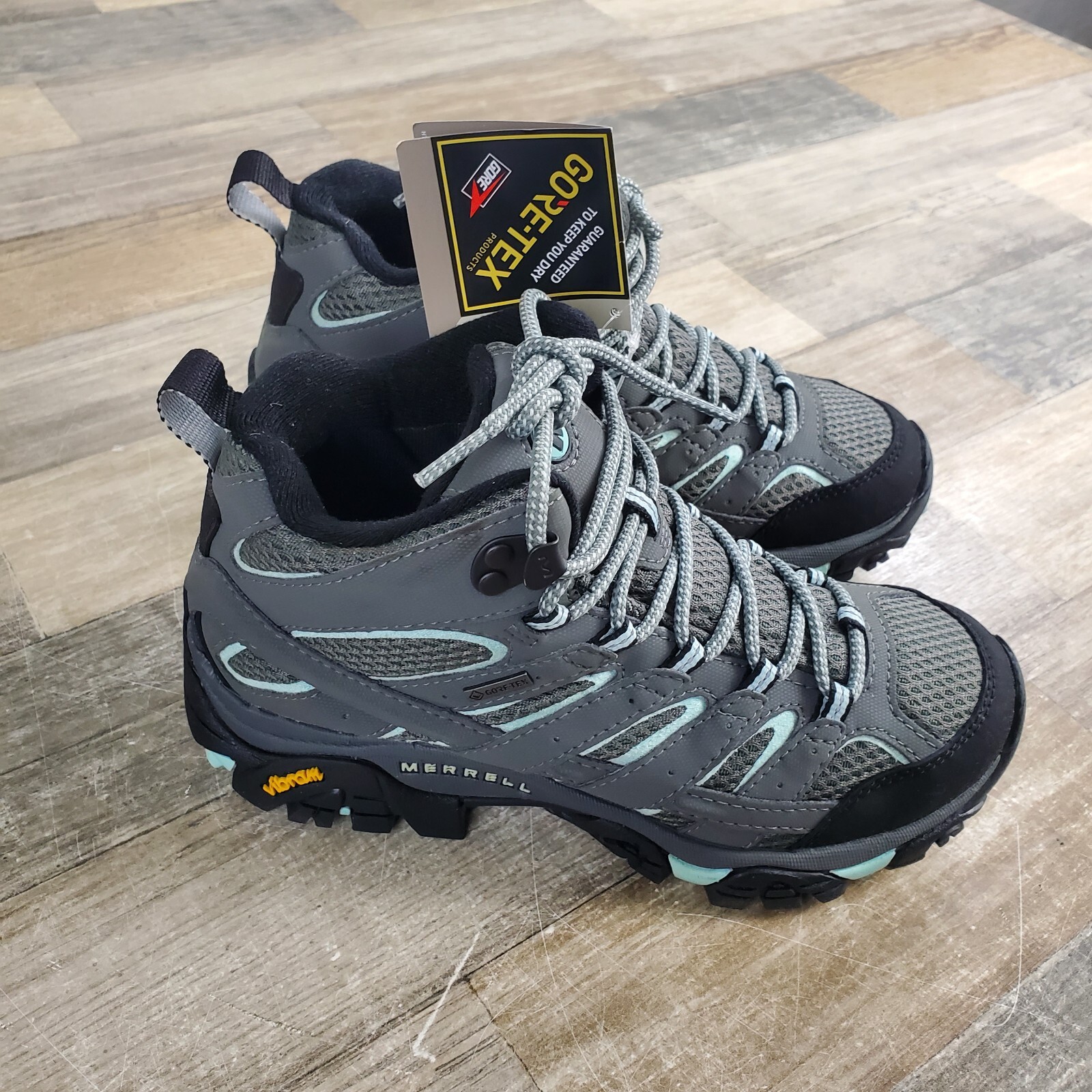 Bota de Senderismo Merrell Moab 2 Mid GTX para Mujer Talla 6 Gore Tex Sedona Sage NUEVA SIN CAJA