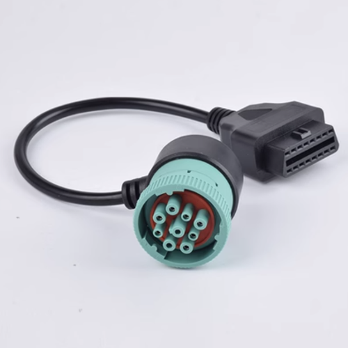 9 Pin for Cummins Diagnostic Cable Adapter OBD2 Interface Scanner - Picture 10 of 11
