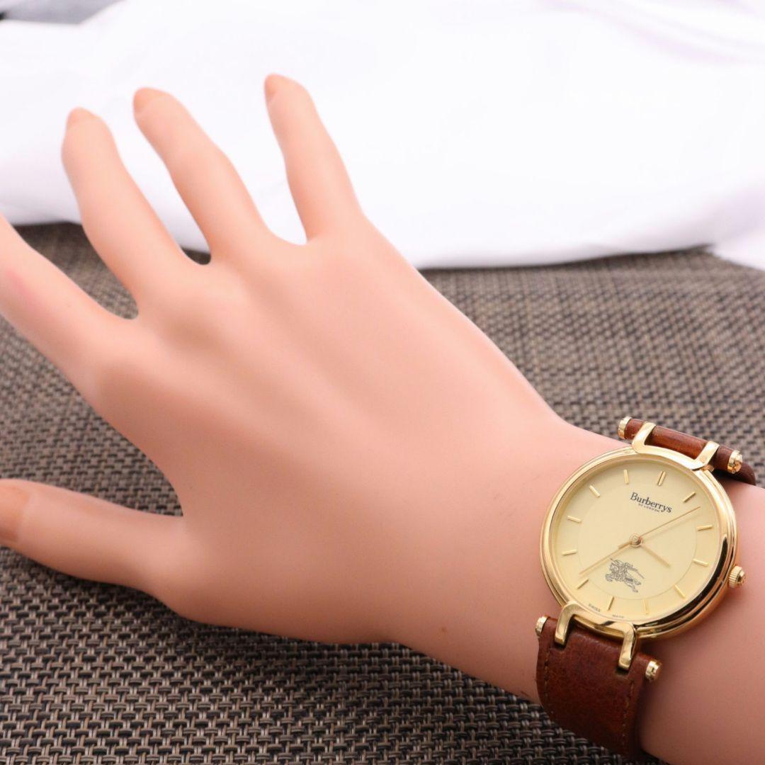 Burberrys Watch 3200 Quartz 18k Gold Plated T2774 for sale Burberrys Watch 3200 Quartz 18k Gold Plated T2774 for sale