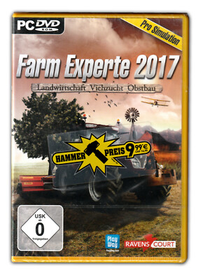  Farm-Experte 2017 PC DVD ROM Simulation USK ab 0 Neu & OVP - 4020628817435