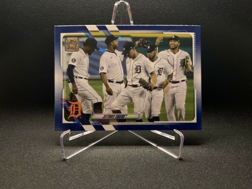 2021 Topps Series 1 & Series 2 MLB Walmart Royal Blue #1-330 - Complete Your Set - Picture 4 of 28