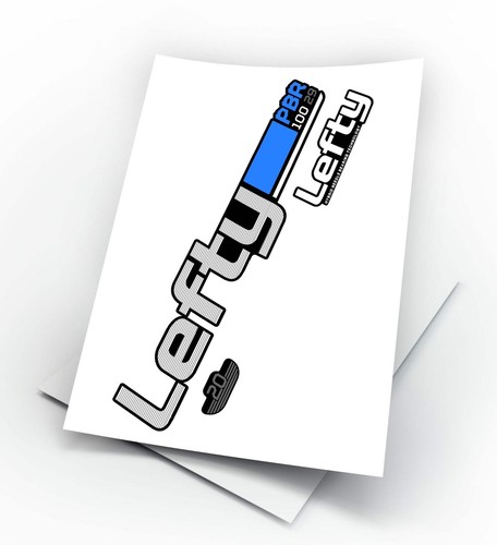 Lefty PBR 100 29 anno 2015 - Kit adesivi forcella personalizzabile - Picture 2 of 11