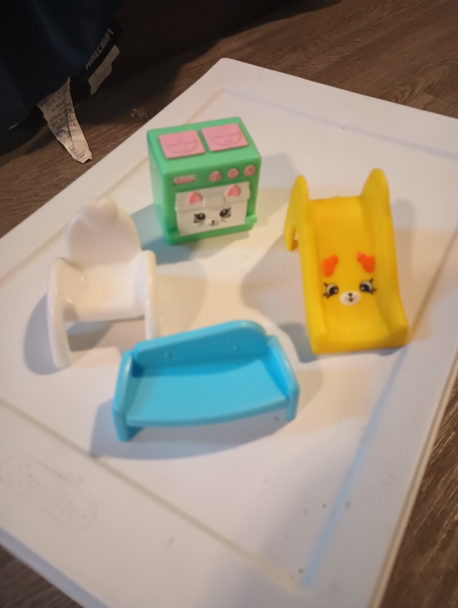 McDonalds Shopkins Happy Places Slide Oven Bench Chair