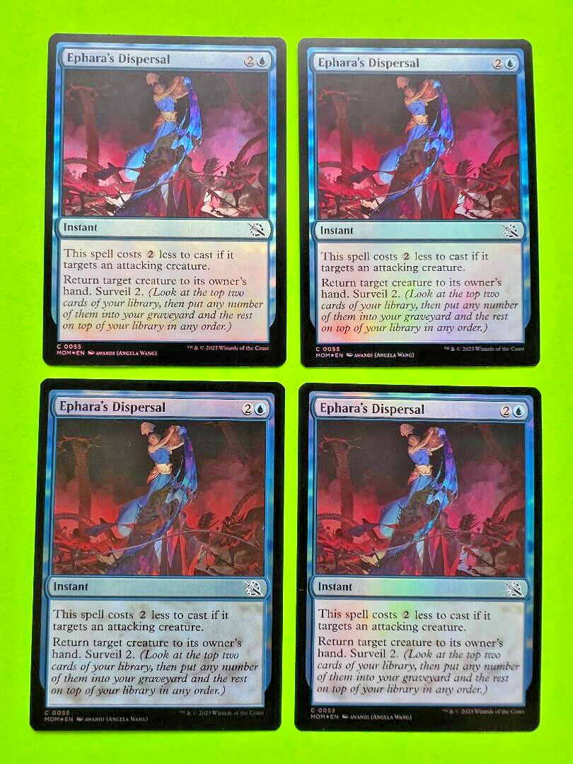 mtg march of the machines card MTG March of the Machine ( Ephara's Dispersal ) 4 Foil Cards 0055