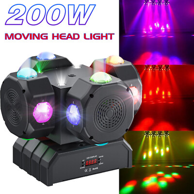 200W Beam Moving Head Light,RGBW Stage Light,Dj Laser Light DMX512 Sound Control
