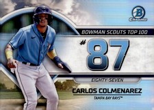 2023 Bowman - Bowman Scouts Top 100 #BTP-87 Carlos Colmenarez (RC)