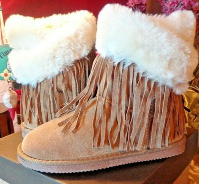 lamo fringe boots