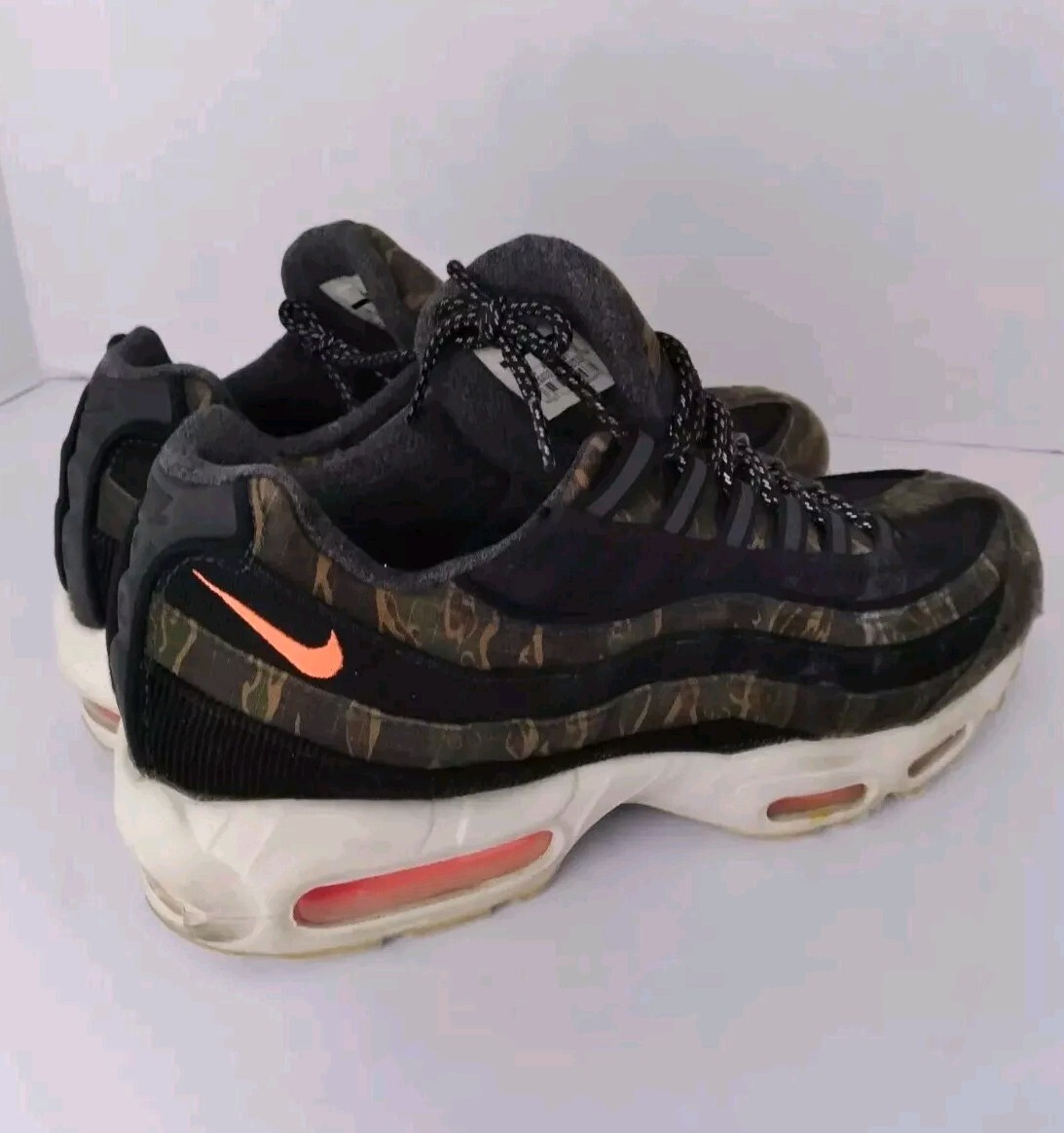 Carhartt x Nike Air Max 95 Camo Sneaker Streetwear Collaboration