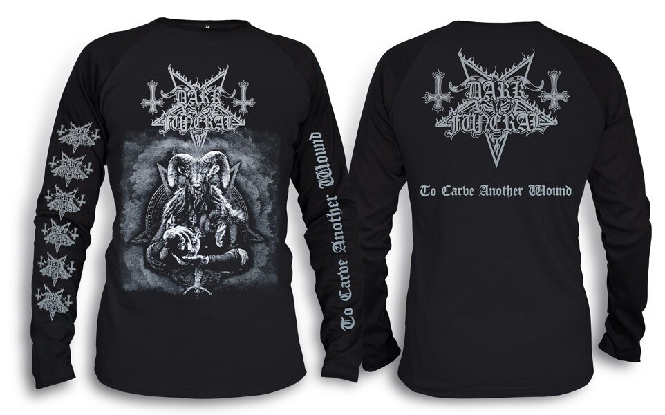 Dark Funeral - Baphomet Long Sleeve Black T-Shirt mayhem | eBay