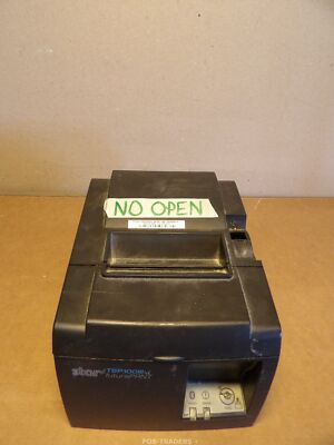 STAR TSP100III TSP 143IIIBI Thermal Receipt Printer - NO OPEN - BUTTON DAMAGED