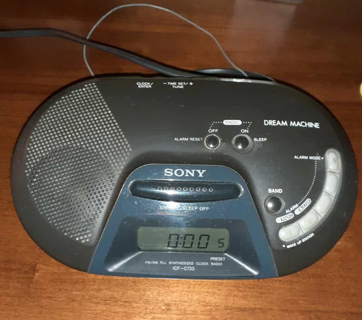 RADIO DESPERTADOR DIGITAL SONY
